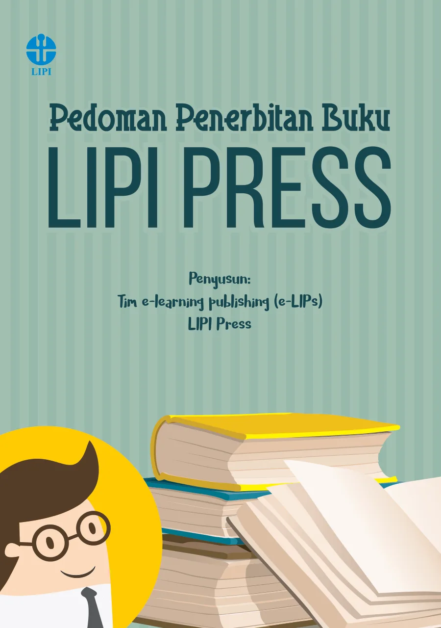 Sampul Pedoman Penerbitan Buku LIPI Press