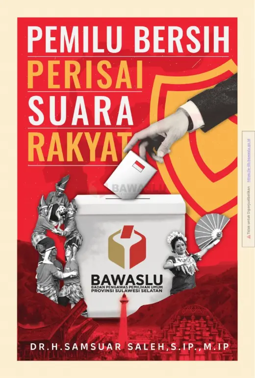 Sampul Pemilu Bersih Perisai Suara Rakyat
