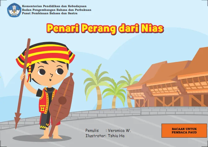 Sampul Penari Perang dari Nias