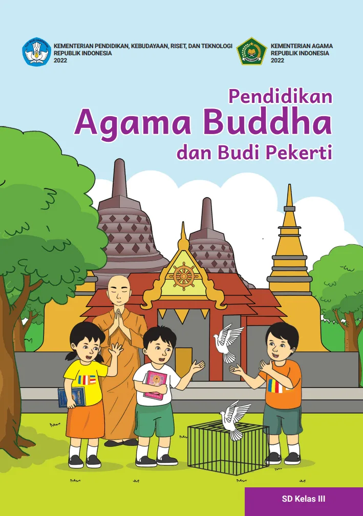 Sampul Pendidikan Agama Buddha dan Budi Pekerti untuk SD Kelas III