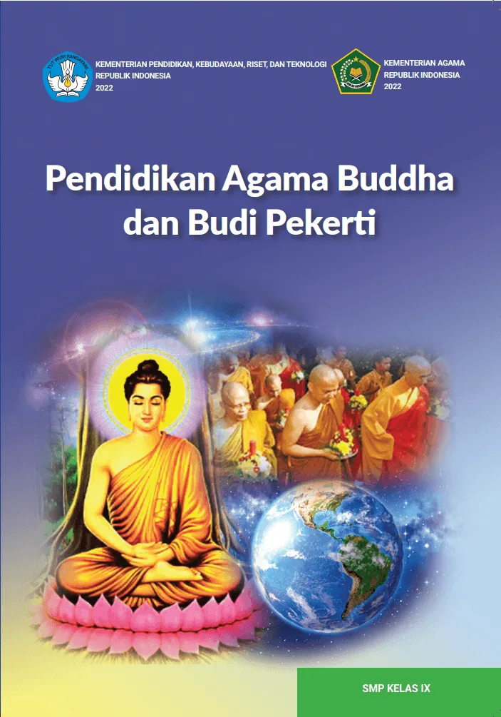 Sampul Pendidikan Agama Buddha dan Budi Pekerti untuk SMP Kelas IX