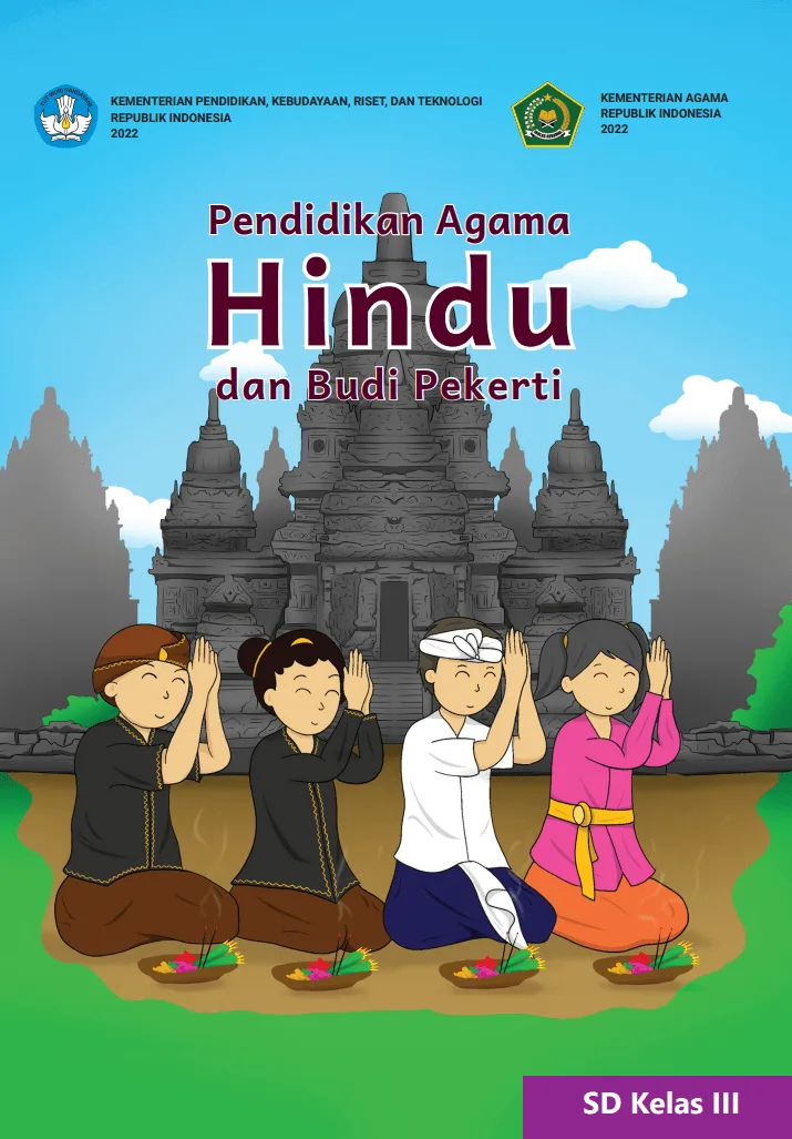 Sampul Pendidikan Agama Hindu dan Budi Pekerti untuk SD Kelas III