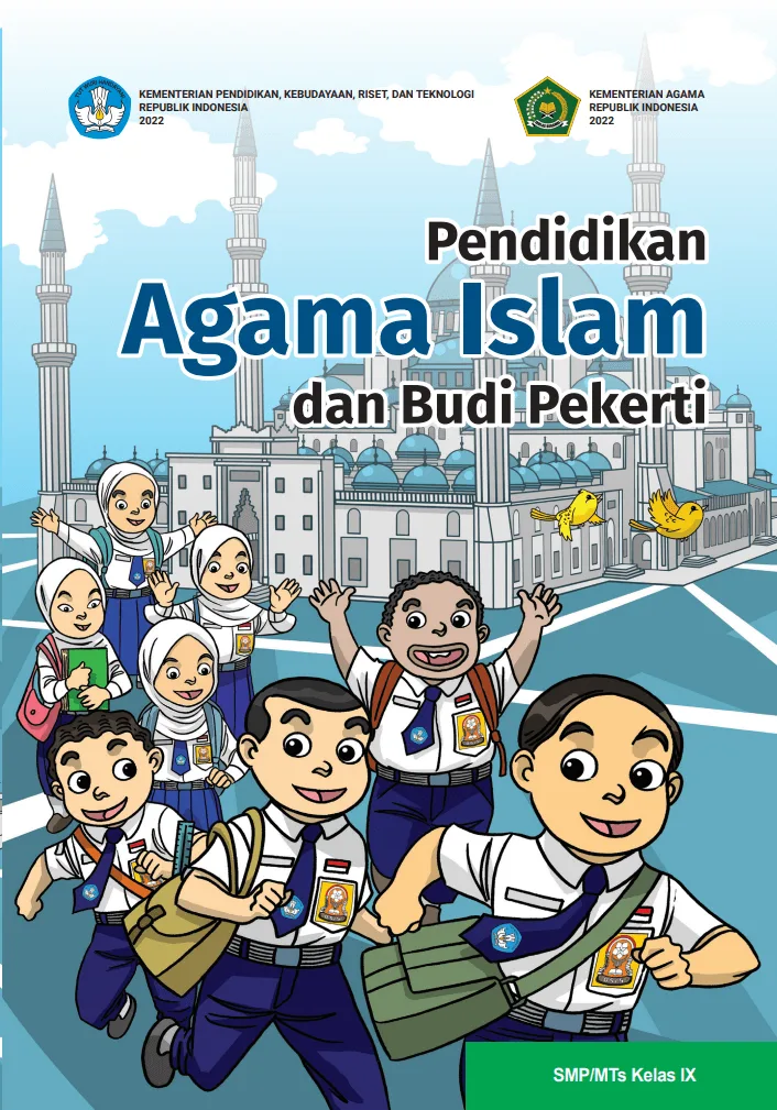 Sampul Pendidikan Agama Islam dan Budi Pekerti untuk SMP/MTs Kelas IX