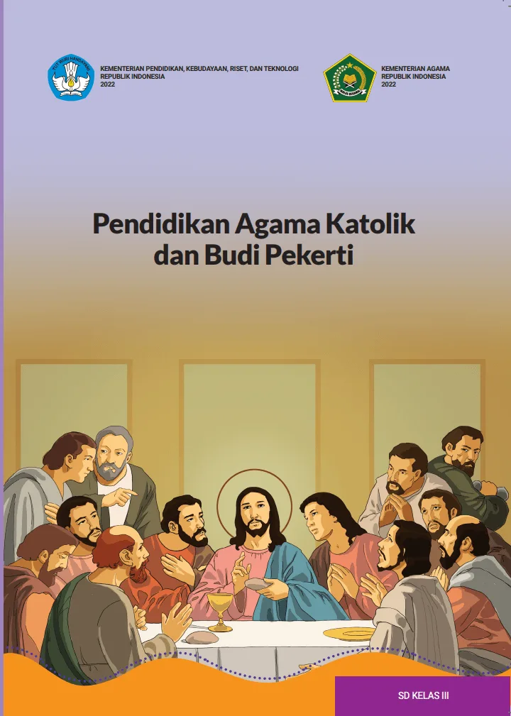 Sampul Pendidikan Agama Katolik dan Budi Pekerti untuk SD Kelas III