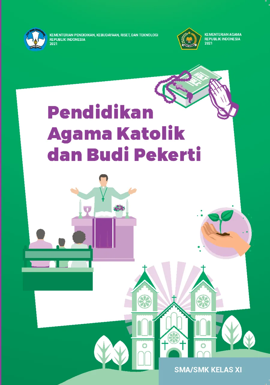 Sampul Pendidikan Agama Katolik dan Budi Pekerti untuk SMA/SMK Kelas XI