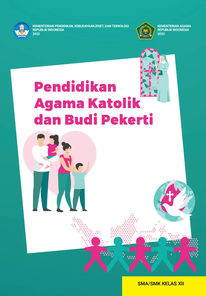 Sampul Pendidikan Agama Katolik dan Budi Pekerti untuk SMA/SMK Kelas XII