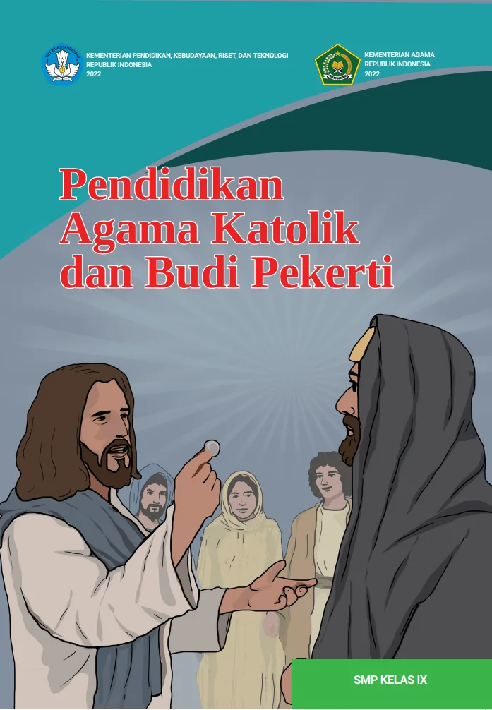 Sampul Pendidikan Agama Katolik dan Budi Pekerti untuk SMP Kelas IX