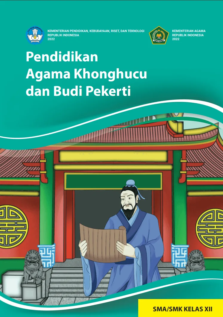 Sampul Pendidikan Agama Khonghucu dan Budi Pekerti untuk SMA/SMK Kelas XII