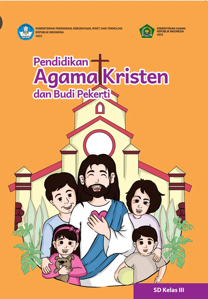 Sampul Pendidikan Agama Kristen dan Budi Pekerti untuk SD Kelas III