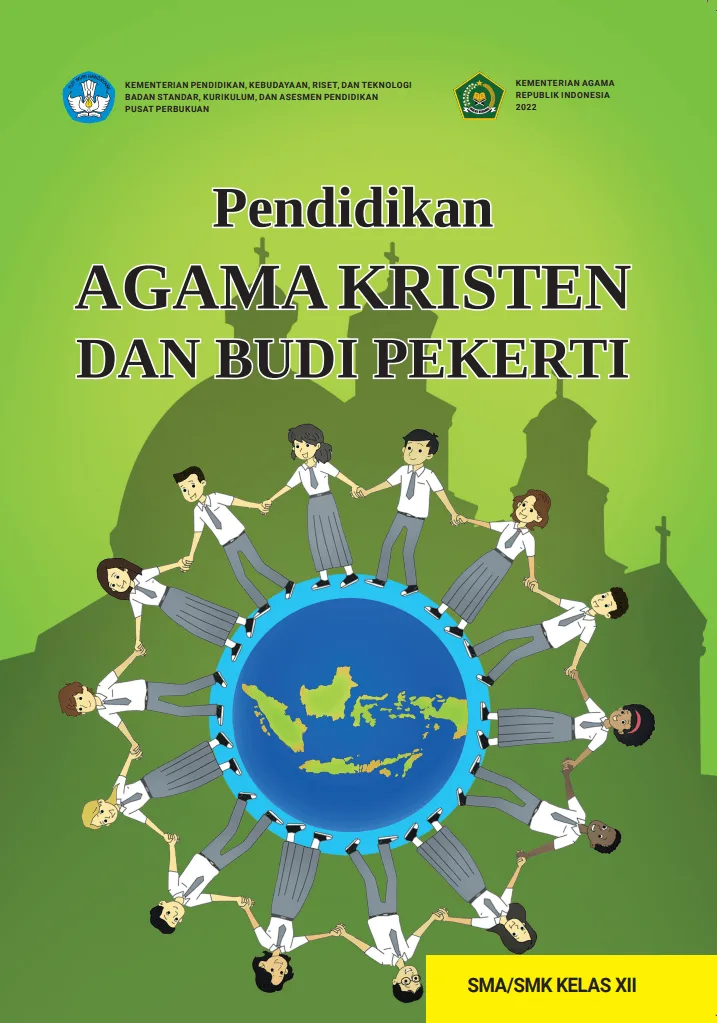 Sampul Pendidikan Agama Kristen dan Budi Pekerti untuk SMA/SMK Kelas XII