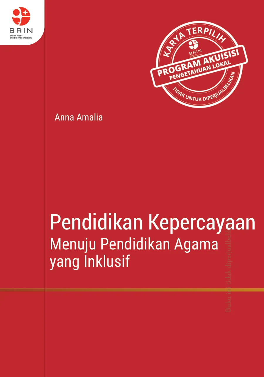 Sampul Pendidikan Kepercayaan: Menuju Pendidikan Agama yang Inklusif