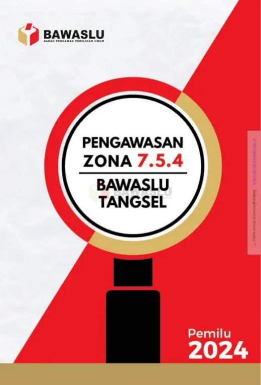 Sampul Pengawasan Zona 7.5.4 Bawaslu Tangsel