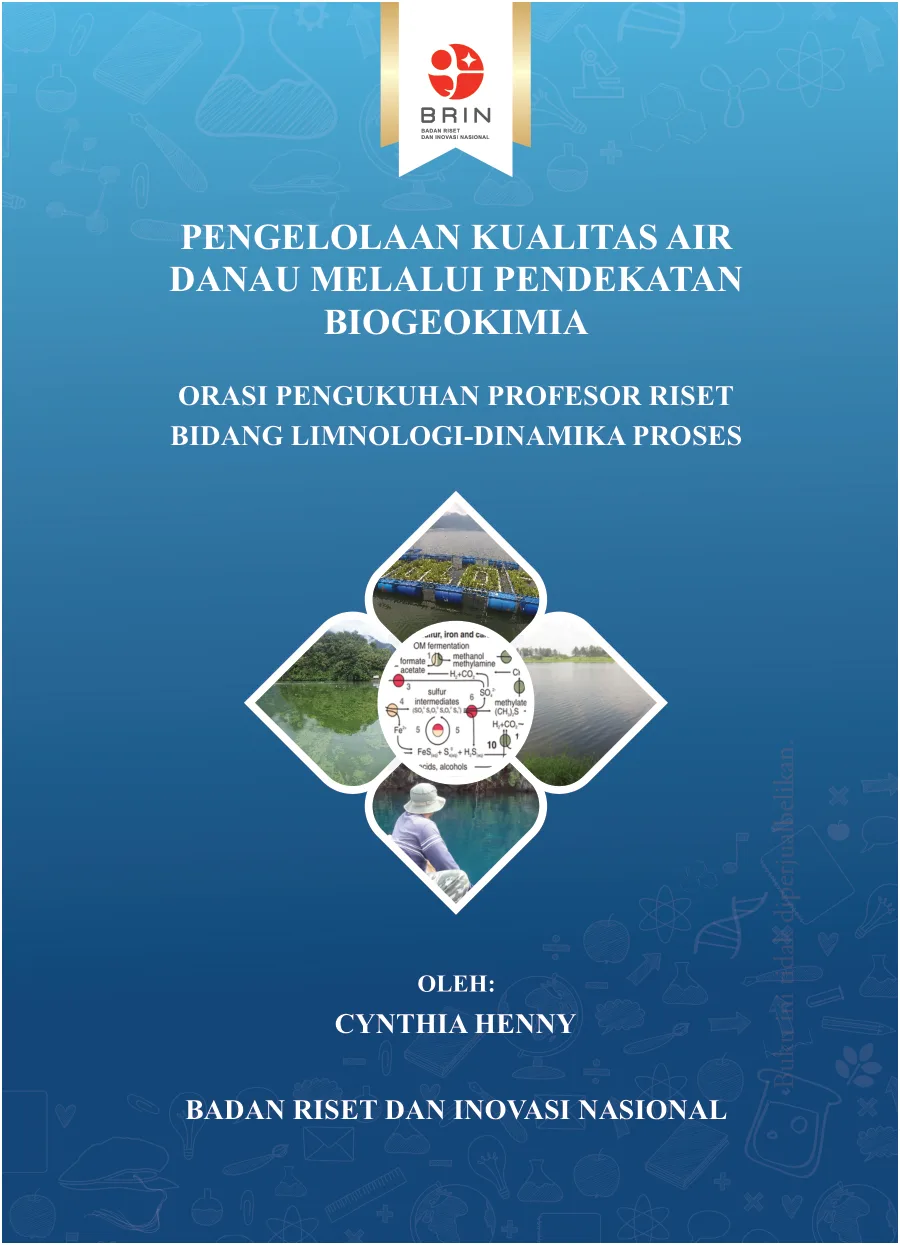 Sampul Pengelolaan Kualitas Air Danau Melalui Pendekatan Biogeokimia