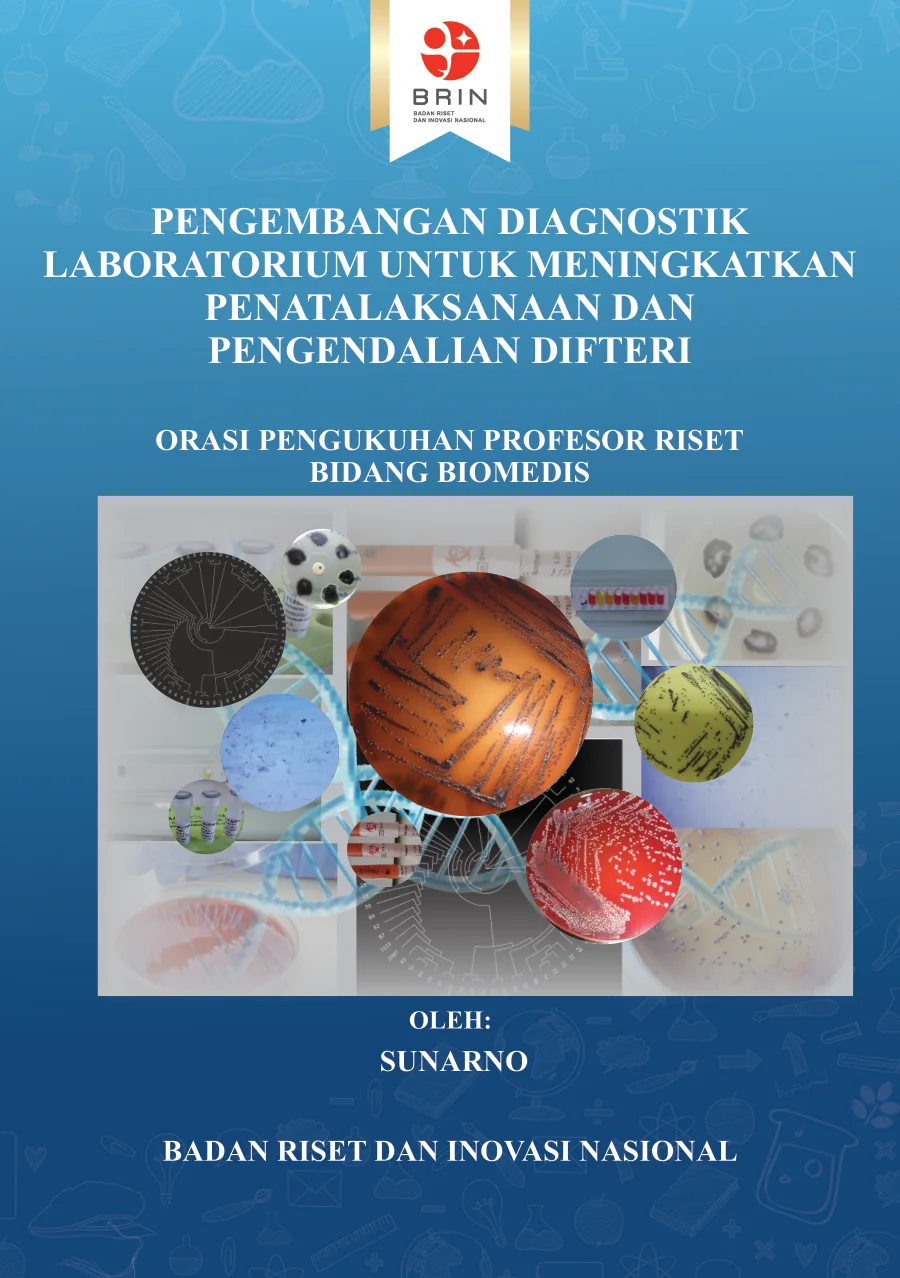 Sampul Pengembangan Diagnostik Laboratorium untuk Meningkatkan Penatalaksanaan dan Pengendalian Difteri