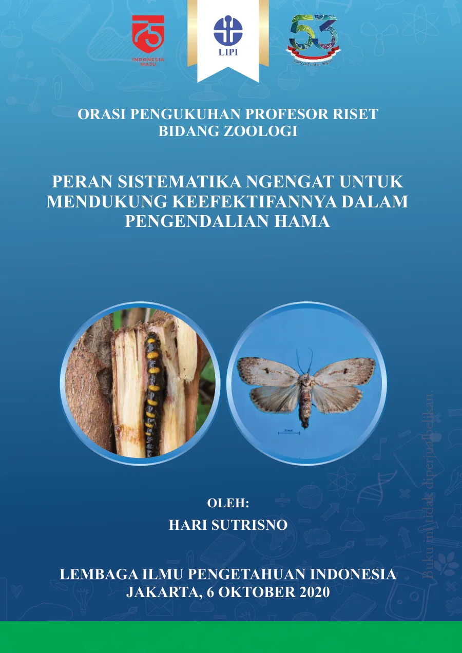 Sampul Peran Sistematika Ngengat untuk Mendukung Keefektifannya dalam Pengendalian Hama