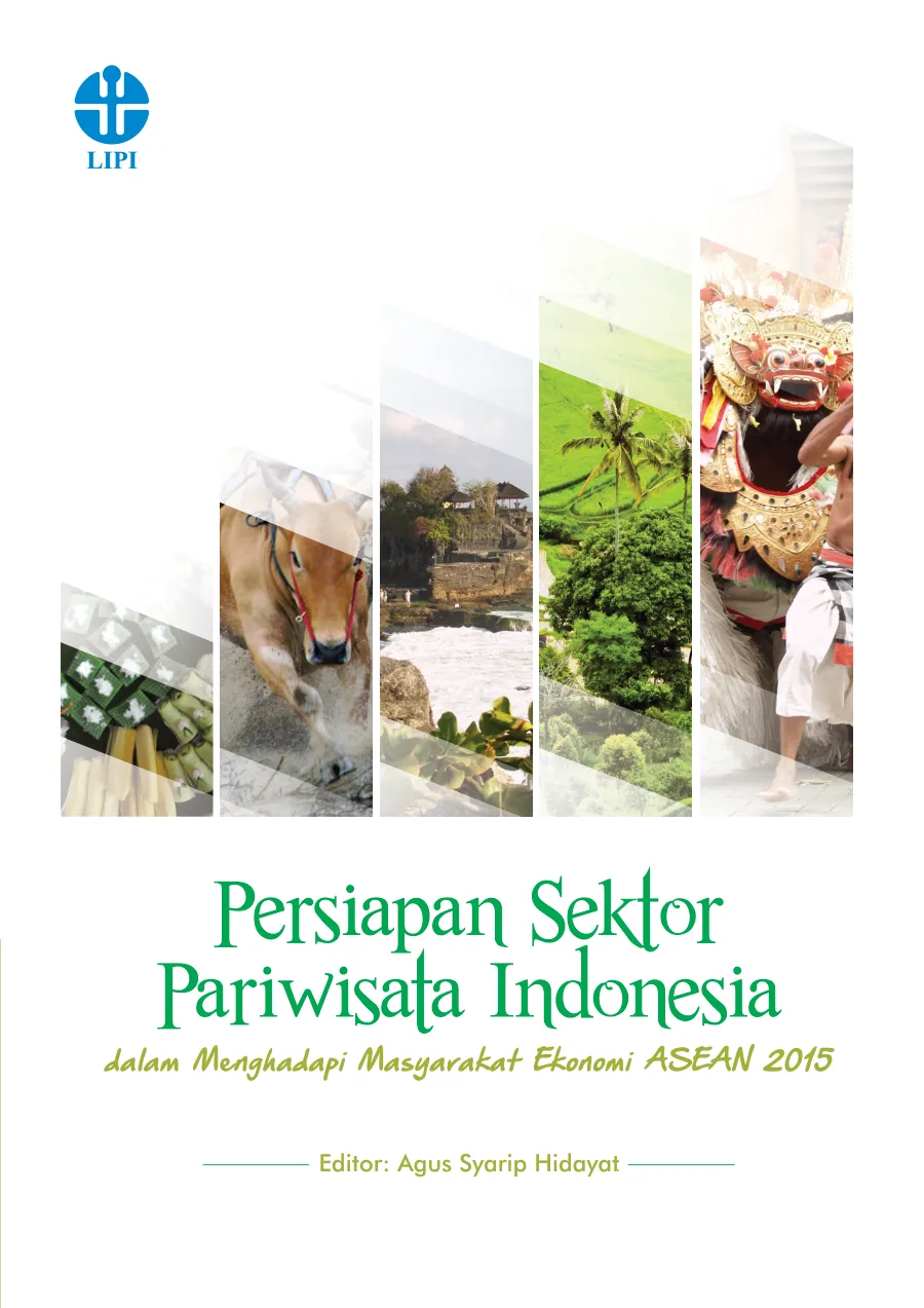 Sampul buku Persiapan Sektor Pariwisata Indonesia dalam Menghadapi Masyarakat Ekonomi ASEAN 2015