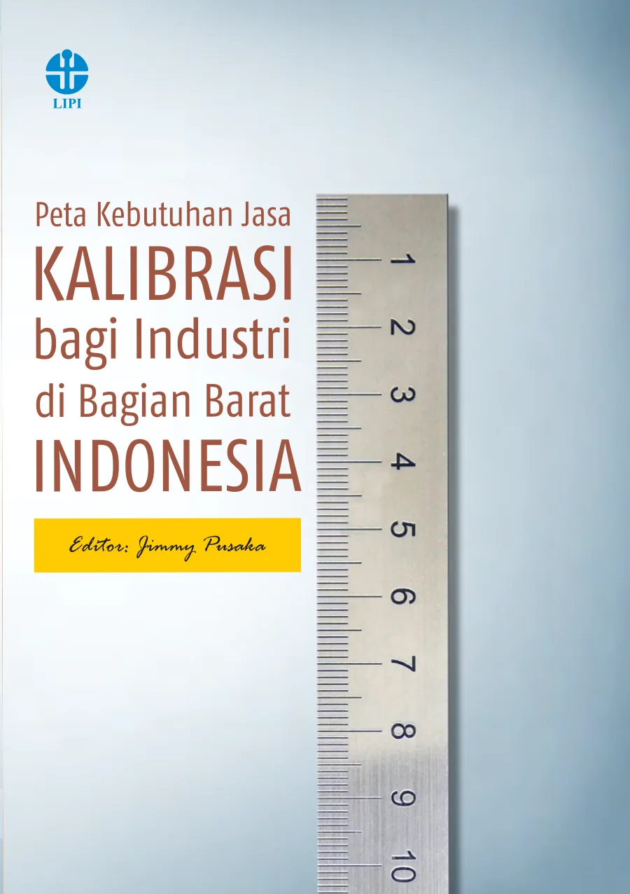 Sampul buku Peta Kebutuhan Jasa Kalibrasi bagi Industri di Bagian Barat Indonesia
