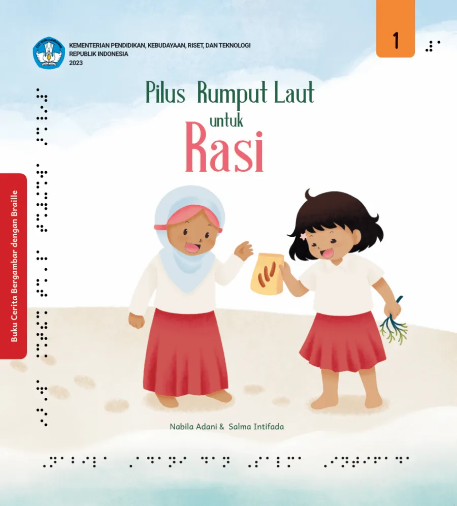 Sampul Pilus Rumput Laut untuk Rasi (Edisi Braille)