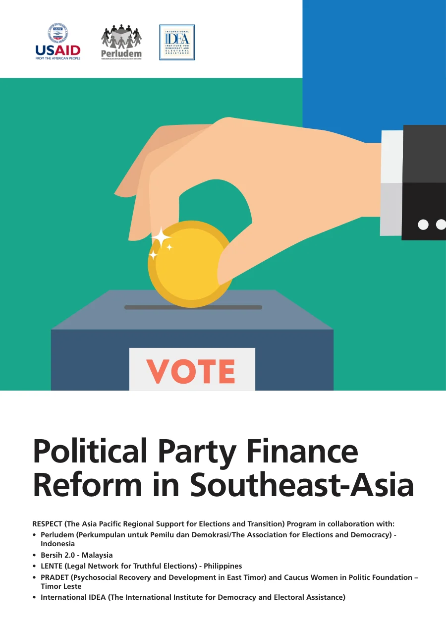 Sampul Political Party Finance Reform in Southeast-Asia
