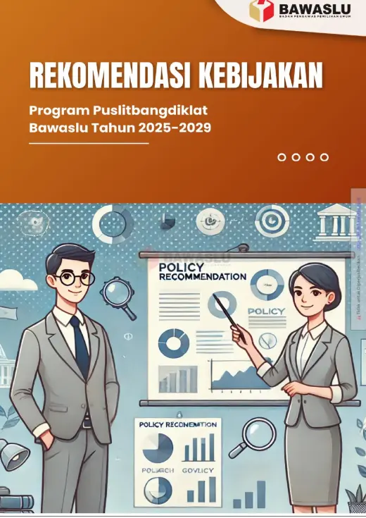 Sampul Program Puslitbangdiklat Bawaslu Tahun 2025-2029