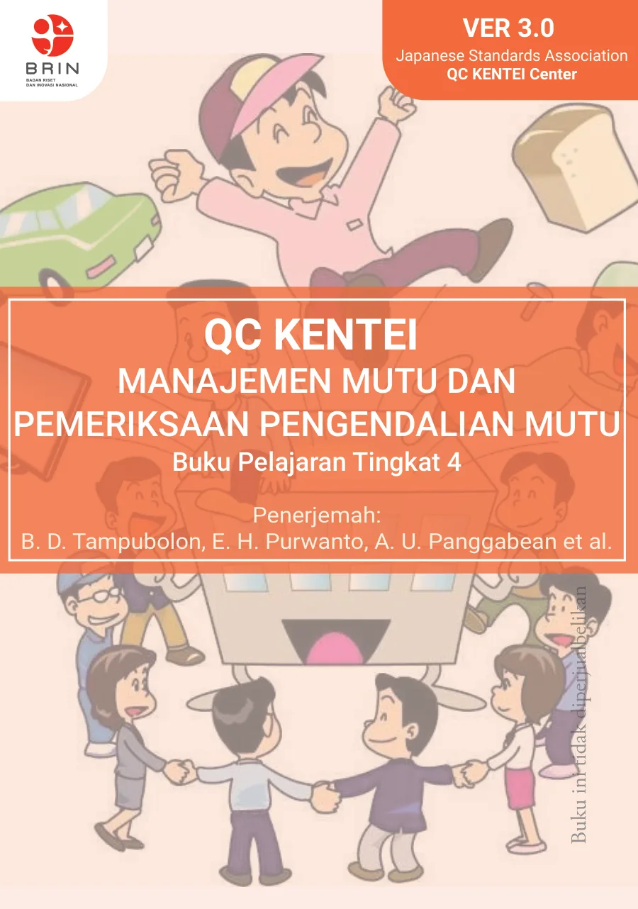 Sampul QC Kentei, Manajemen Mutu, dan Pemeriksaan Pengendalian Mutu: Buku Pelajaran Tingkat 4
