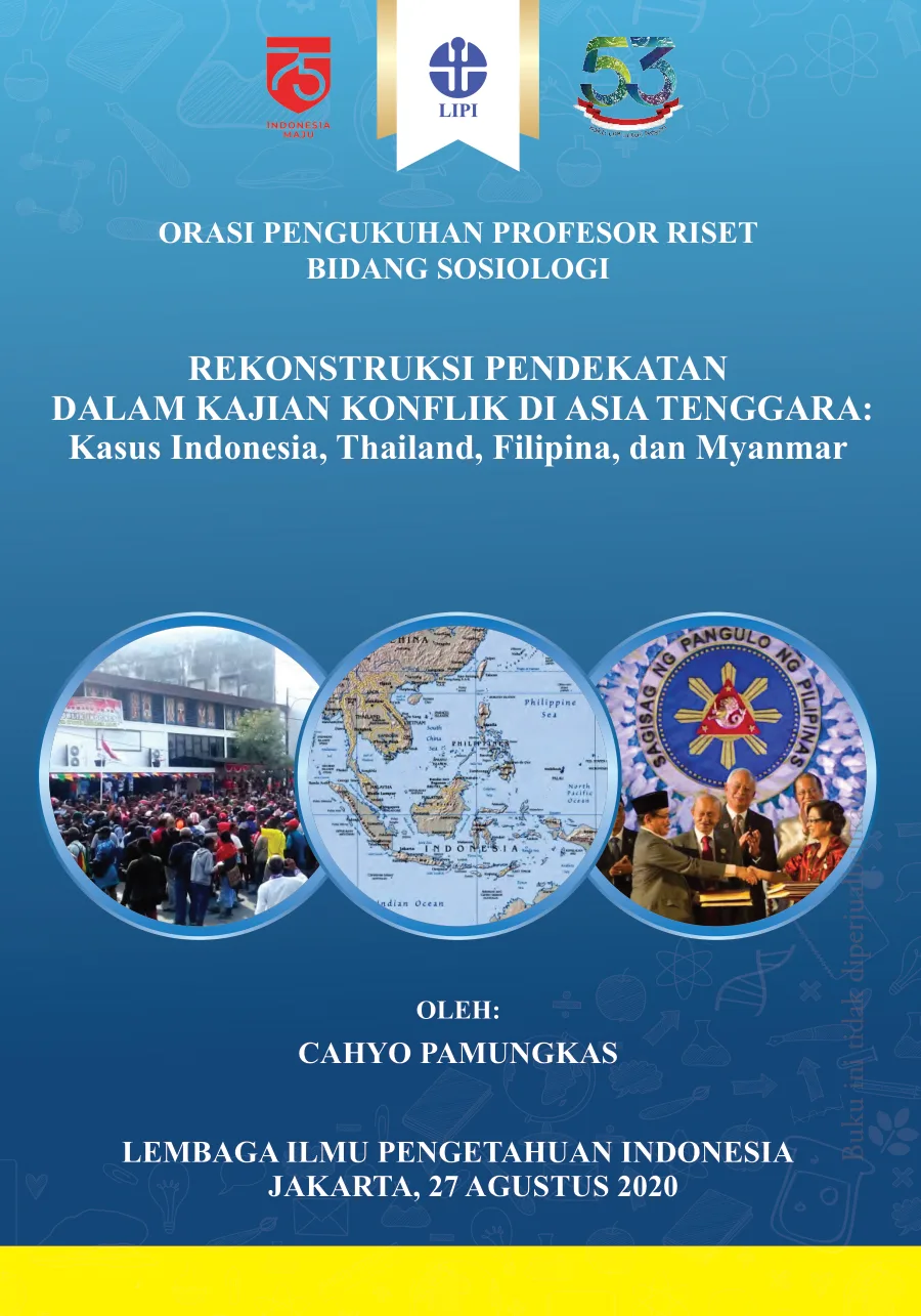Sampul Rekonstruksi Pendekatan dalam Kajian Konflik di Asia Tenggara: Kasus Indonesia, Filipina, Thailand, dan Myanmar