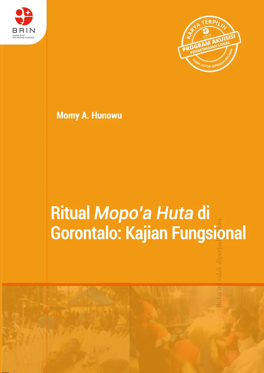 Sampul buku Ritual Mopo’a Huta di Gorontalo: Kajian Fungsional