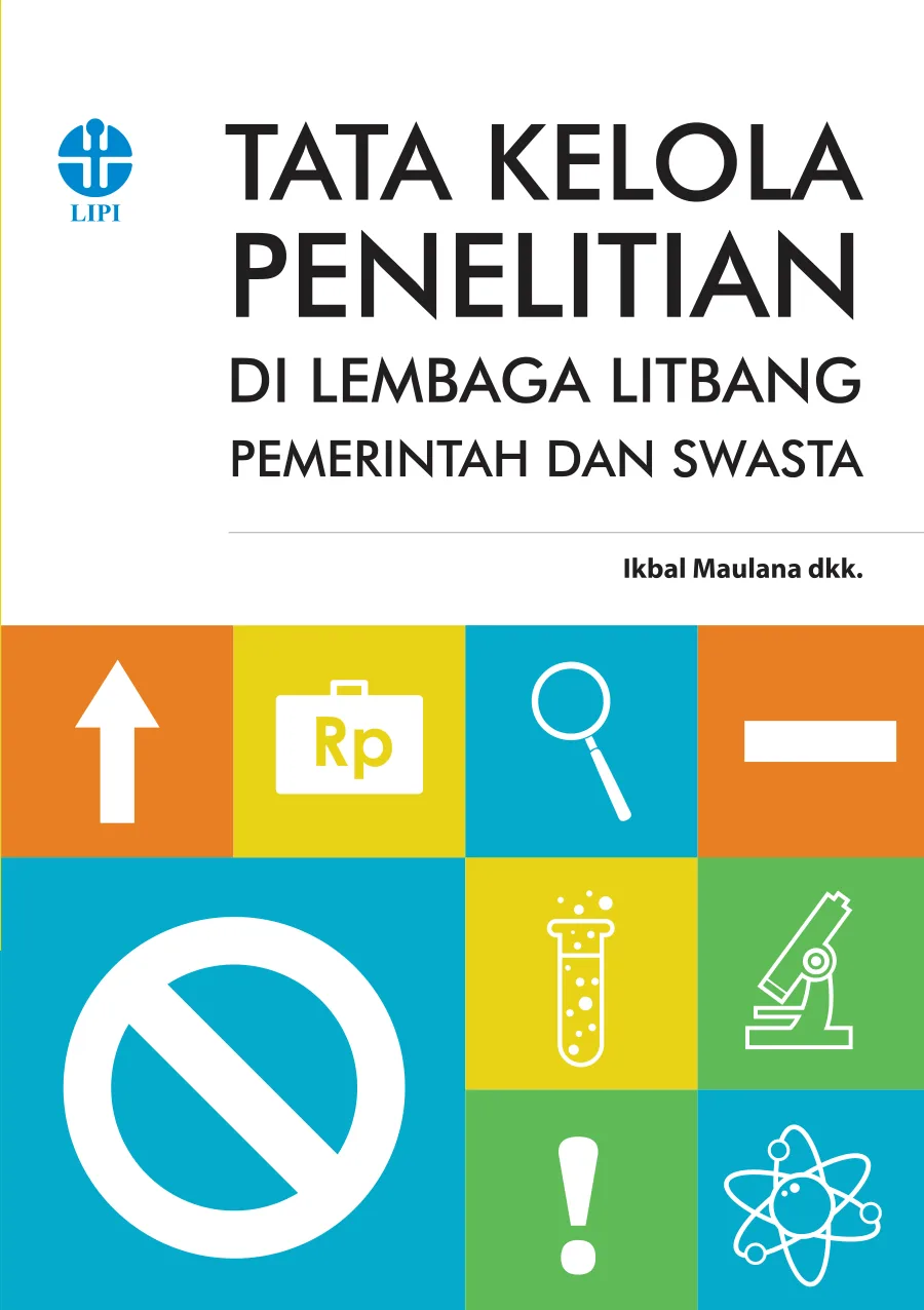 Sampul Tata Kelola Penelitian di Lembaga Litbang Pemerintah dan Swasta