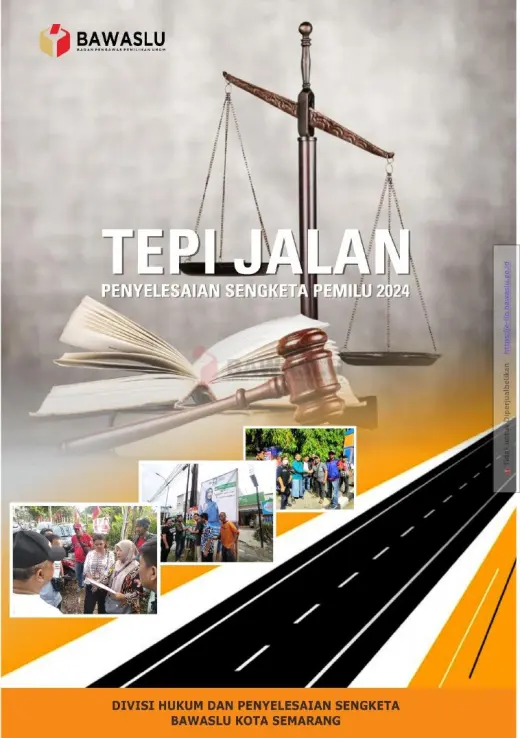 Sampul Tepi Jalan Penyelesaian Sengketa Pemilu 2024