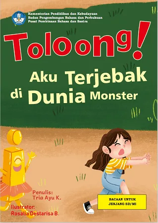 Sampul Toloong Aku Terjebak di Dunia Monster
