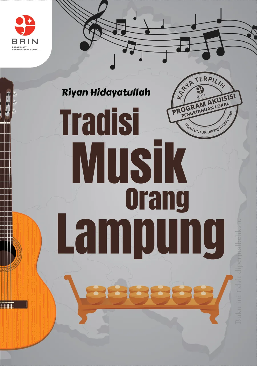 Sampul buku Tradisi Musik Orang Lampung