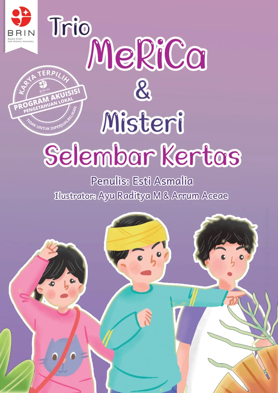Sampul Trio MeRiCa & Misteri Selembar Kertas
