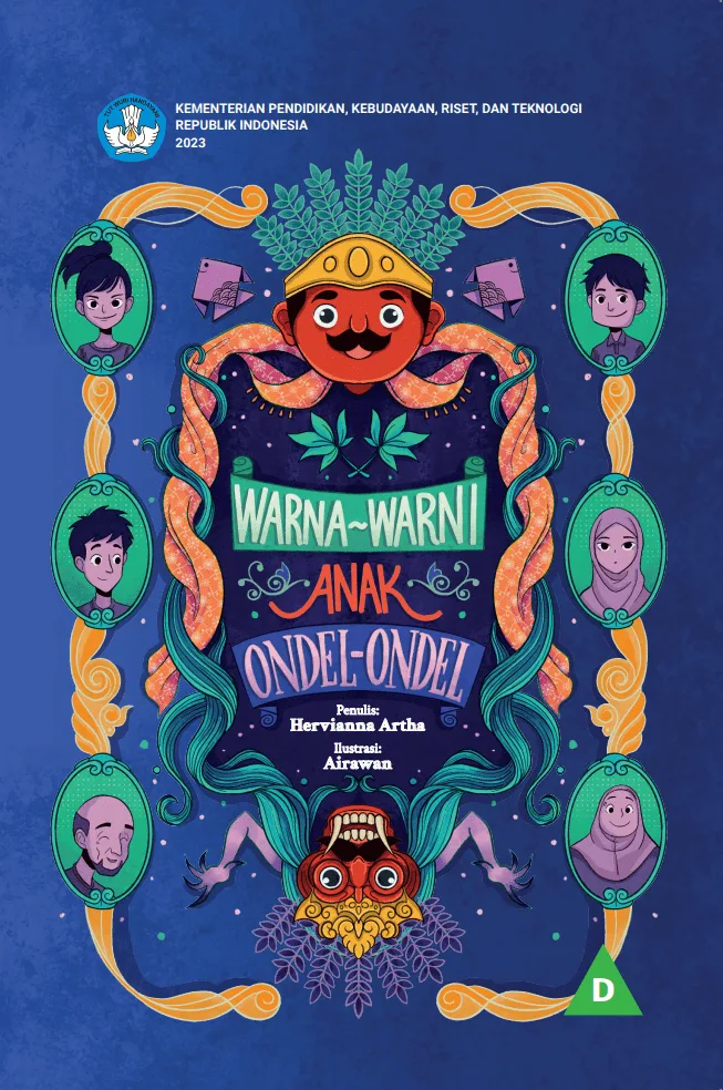 Sampul Warna-Warni Anak Ondel-Ondel